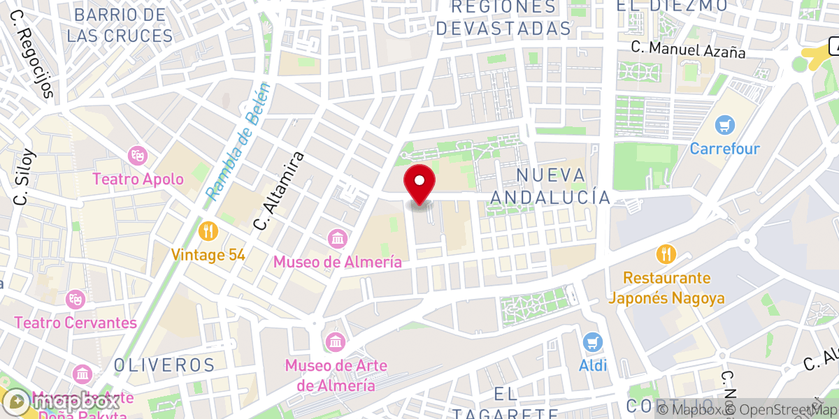 Map showing location of Parroquia De Nuestra Señora De Montserrat