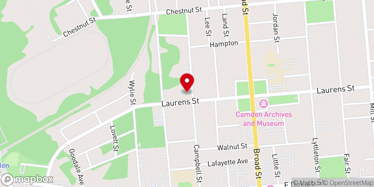 Map showing location of Abundant Life