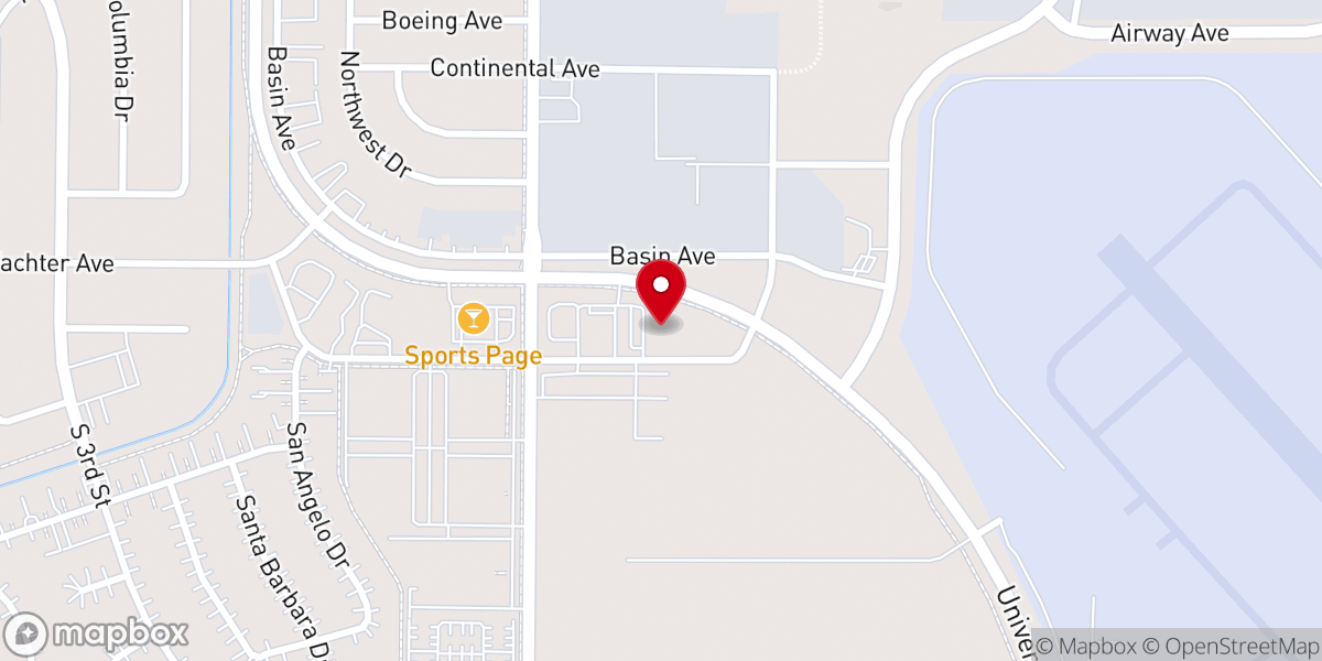 Map showing location of New Life Church