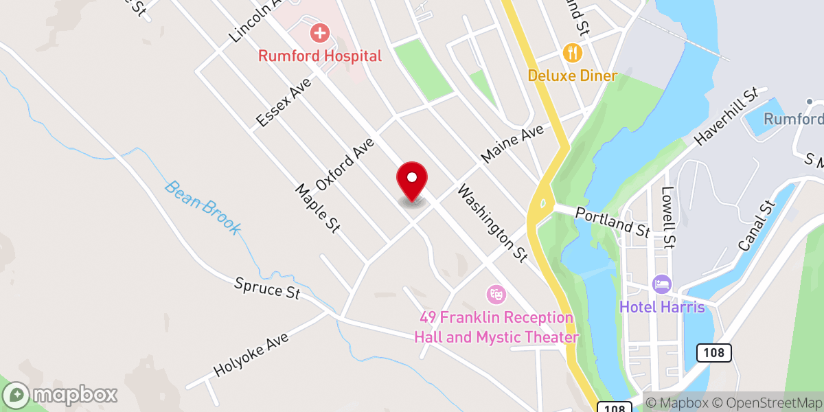 Map showing location of Saint Athanasius and Saint John Catholic Church