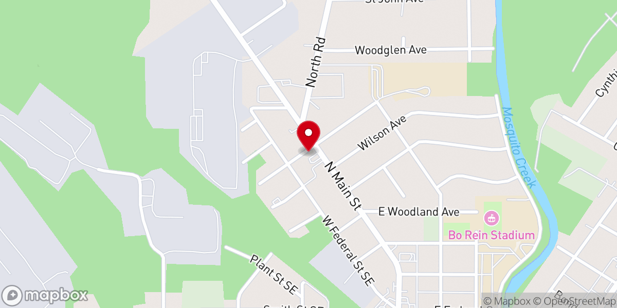 Map showing location of Niles Christian Assembly Church