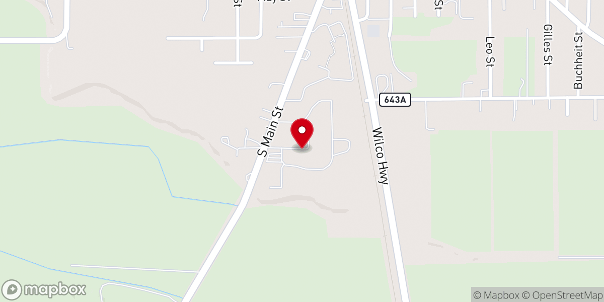Map showing location of Shalom at the Monastery