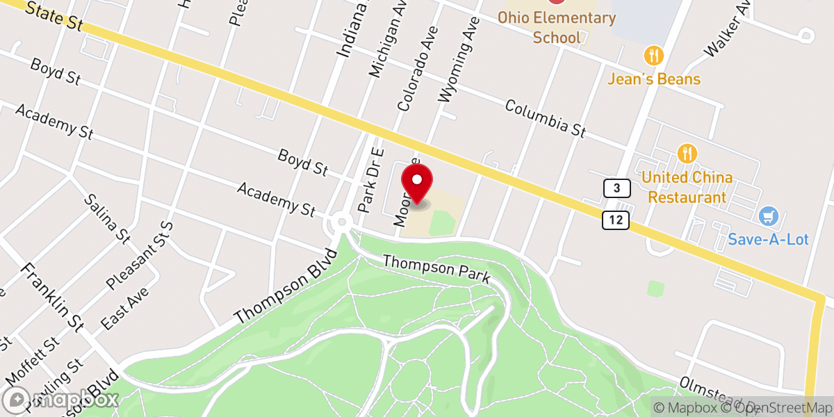 Map showing location of Kingdom of God Ministries Inc