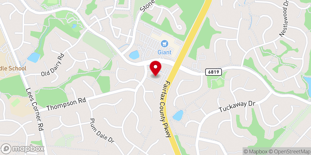 Map showing location of NEW HOPE COMMUNITY CHURCH