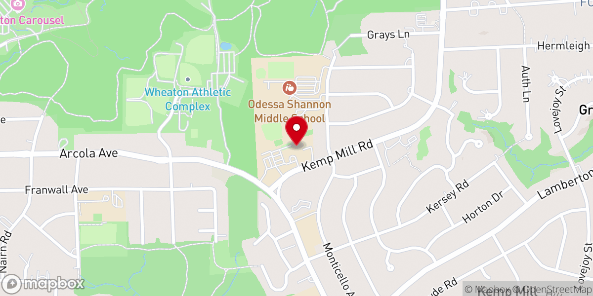 Map showing location of Saint Andrew Apostle Catholic Church