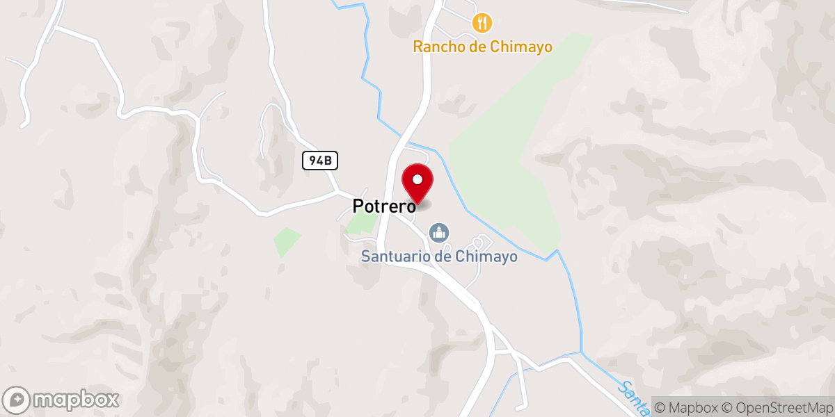 Map showing location of Santo Niño Prayer Portal