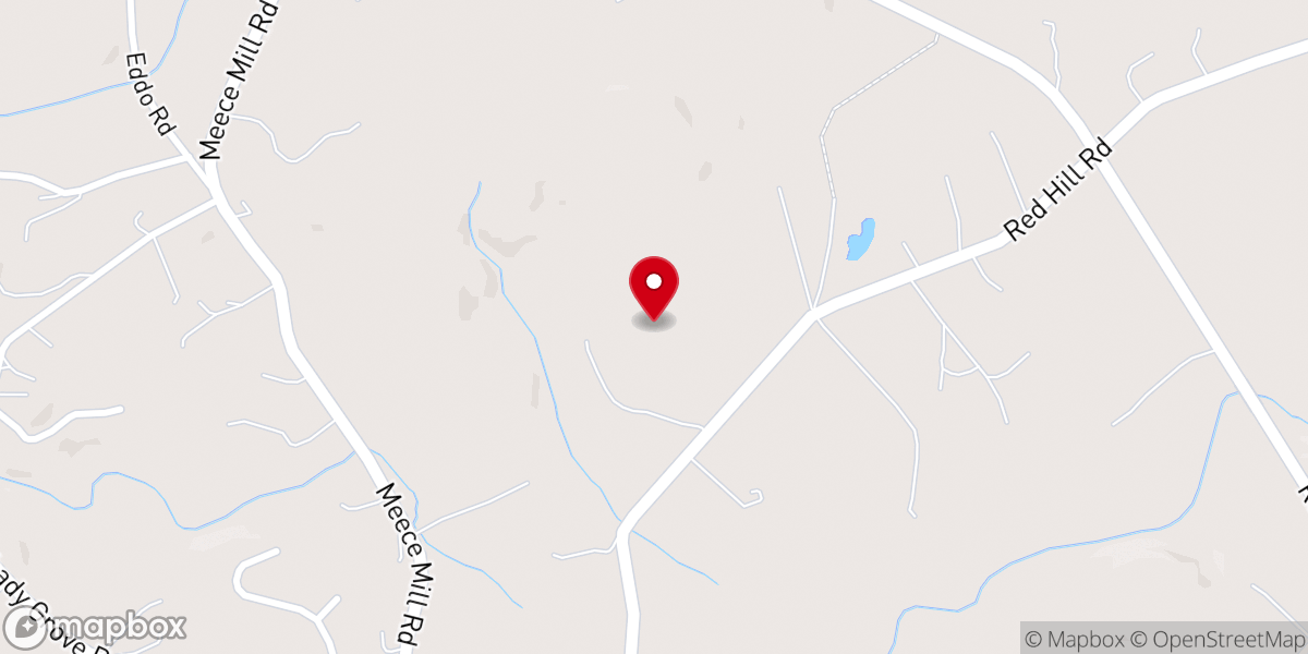 Map showing location of Calvary Chapel Pickens