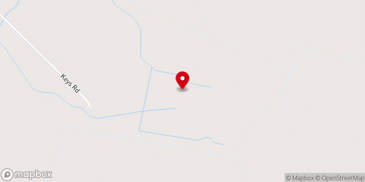 Map showing location of Ware Creek Missionary Baptist Church