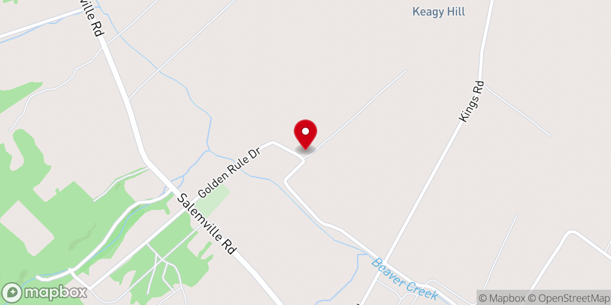 Map showing location of German Seventh Day Baptist Church of Snow Hill