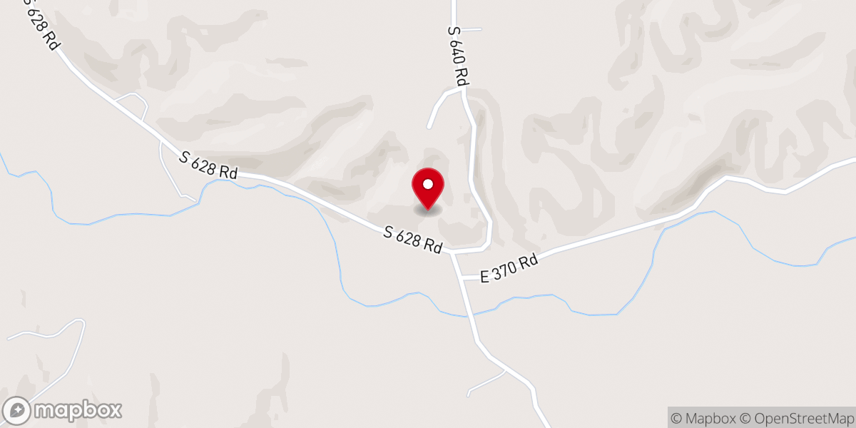 Map showing location of Whitewater Church