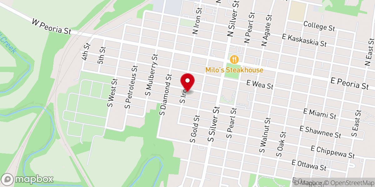 Map showing location of Community Full Gospel