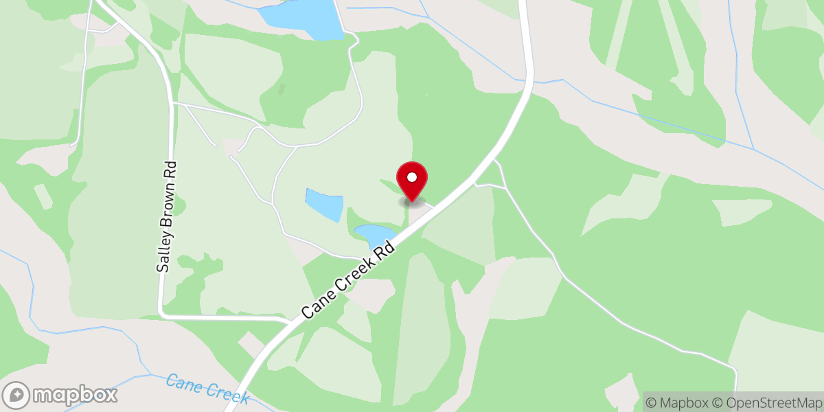 Map showing location of New Macedonia MB Church