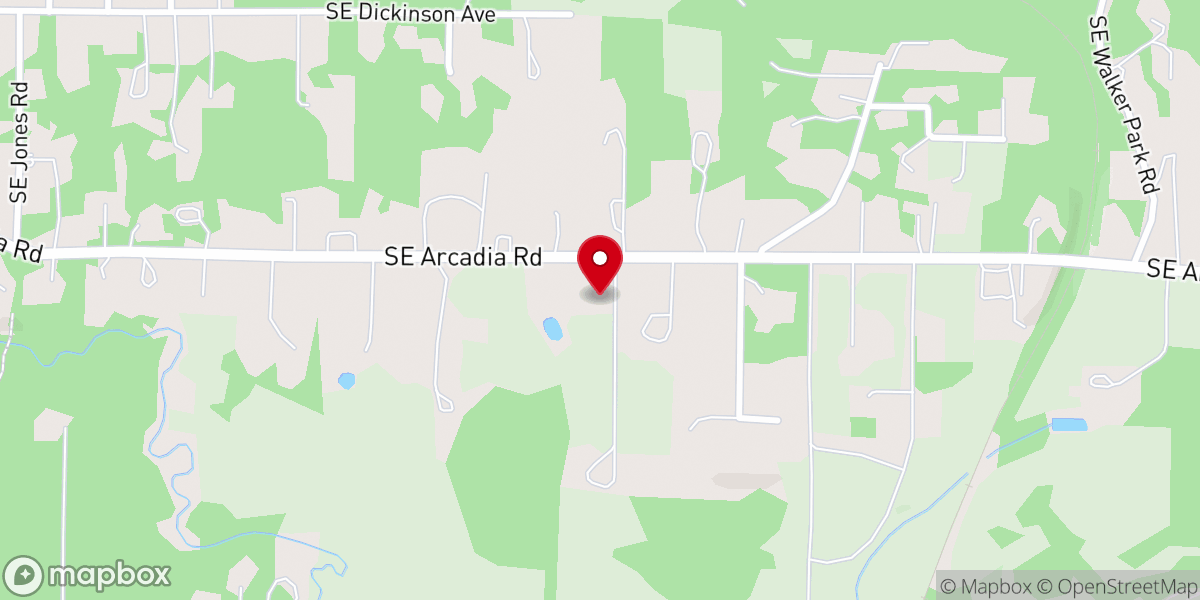 Map showing location of Gospel Life Church