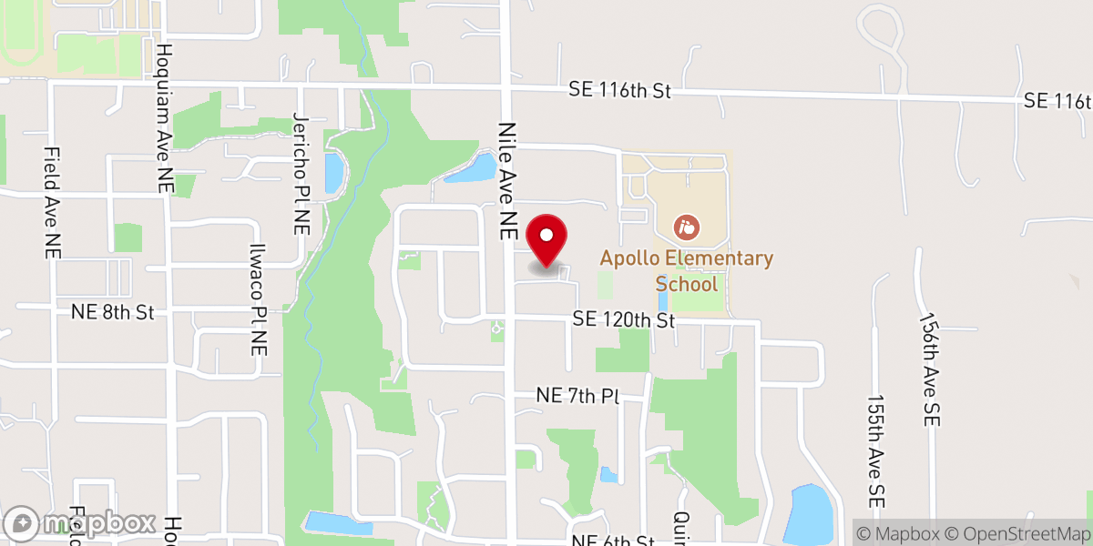 Map showing location of Celebration Foursquare Church