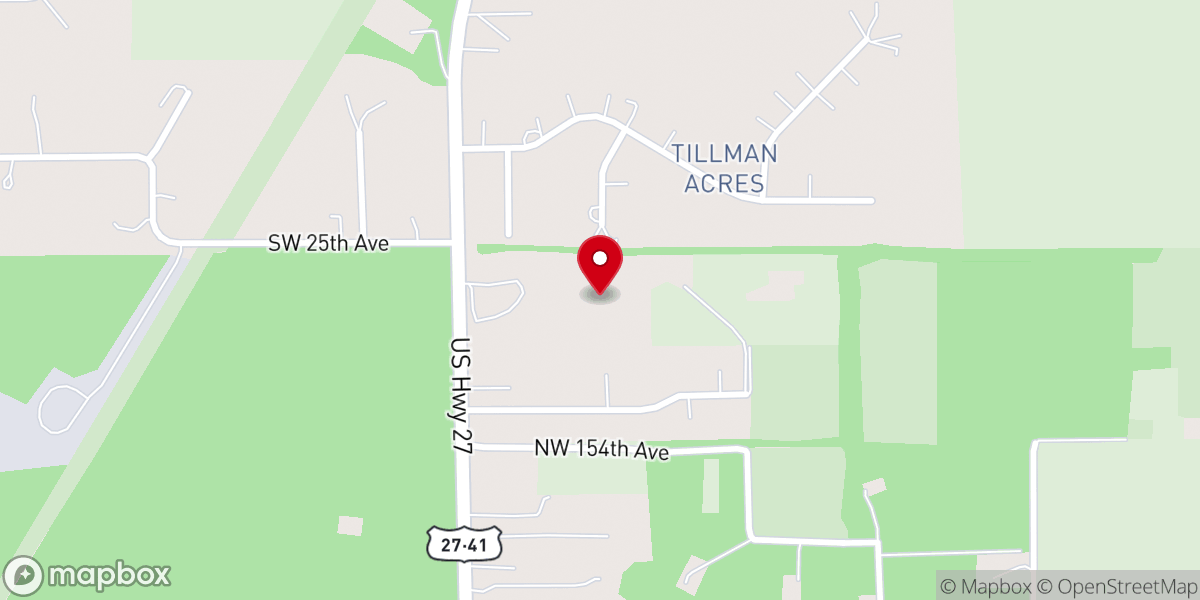 Map showing location of LifeSpring Church