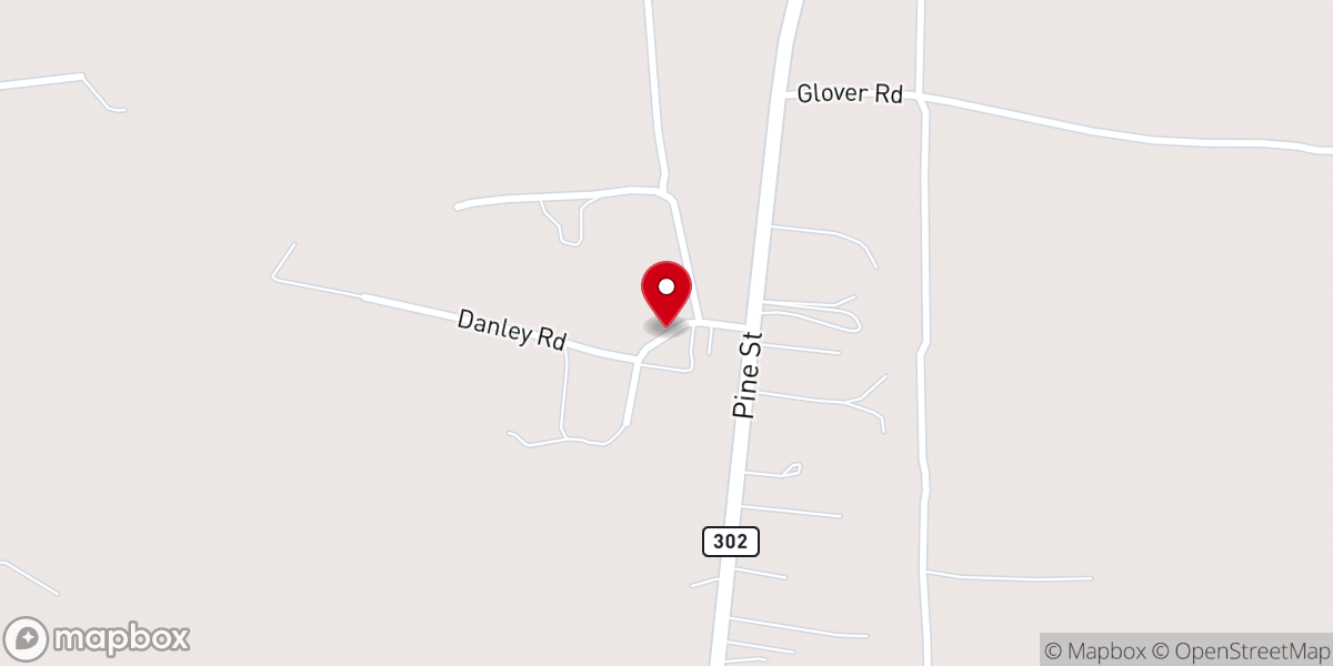 Map showing location of Power House Church of God by Faith