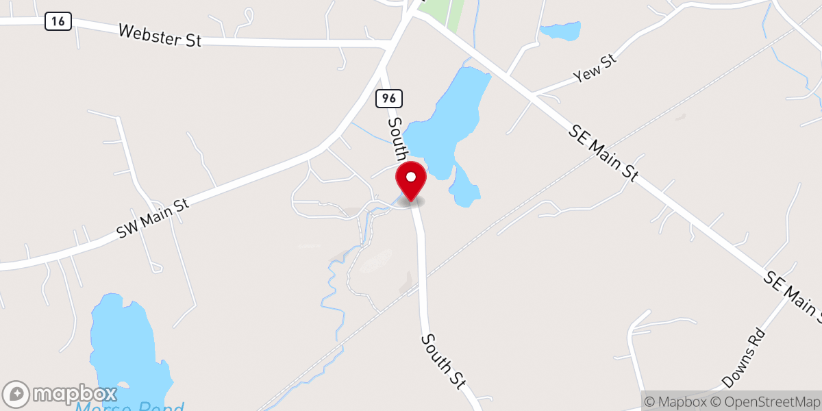 Map showing location of Douglas Camp Meeting