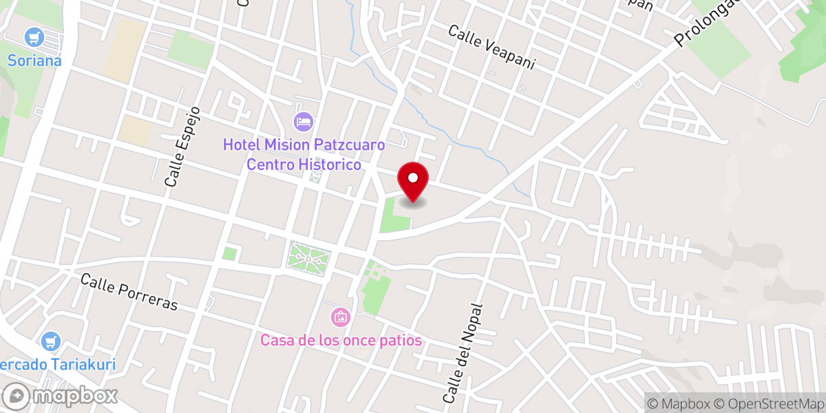 Map showing location of Basílica de Nuestra Señora de la Salud