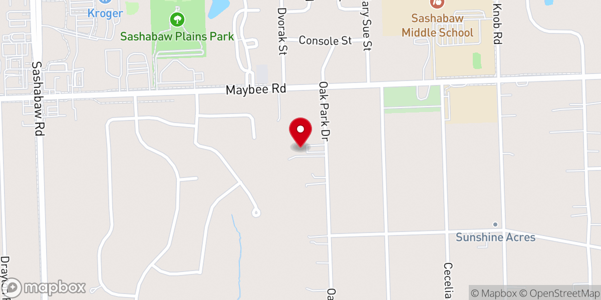 Map showing location of Spiritualist Church of the Good Samaritan