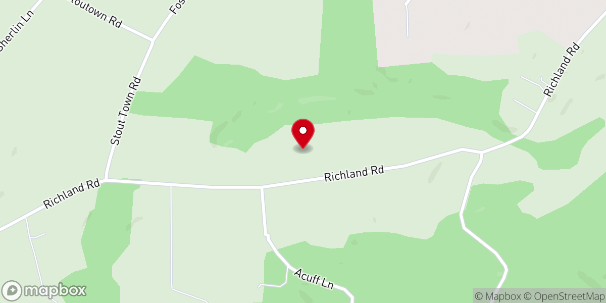 Map showing location of Bashert Baptist Church