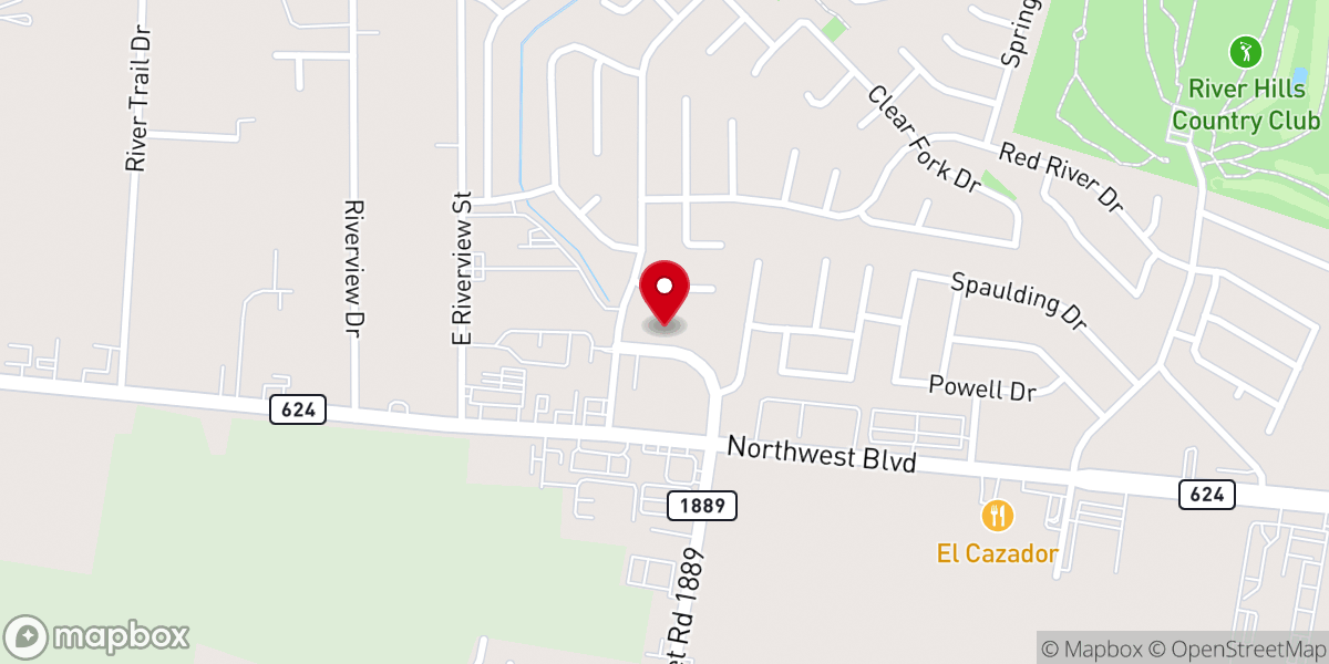 Map showing location of Messiah Lutheran Church