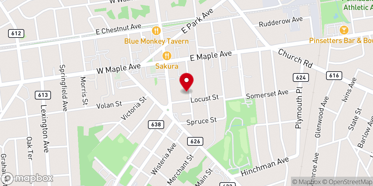 Map showing location of Word of Encouragement