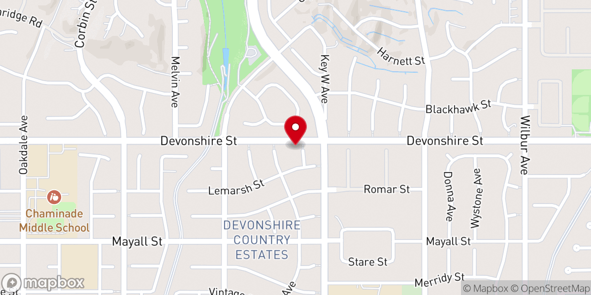 Map showing location of Steps In The Right Direction AURA Women's Sober Living