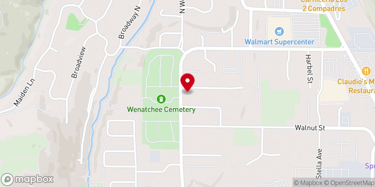 Map showing location of Church of God Faith of Abraham