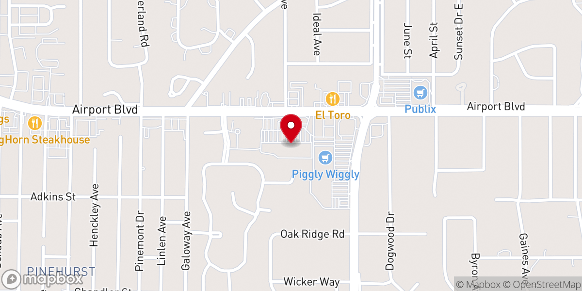 Map showing location of City Hope Church - Mobile