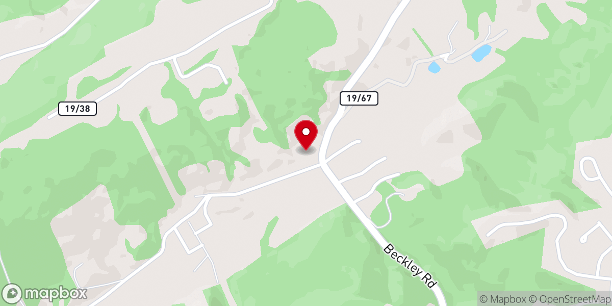 Map showing location of Fairview Christian Community Church