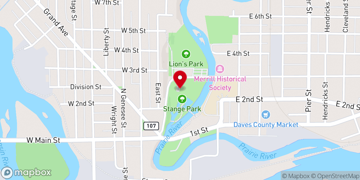 Map showing location of New Beginnings Christian Childcare