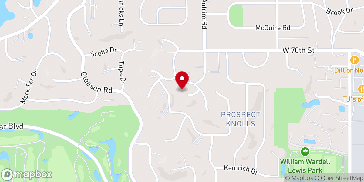 Map showing location of Jesus Celebration Center International Inc