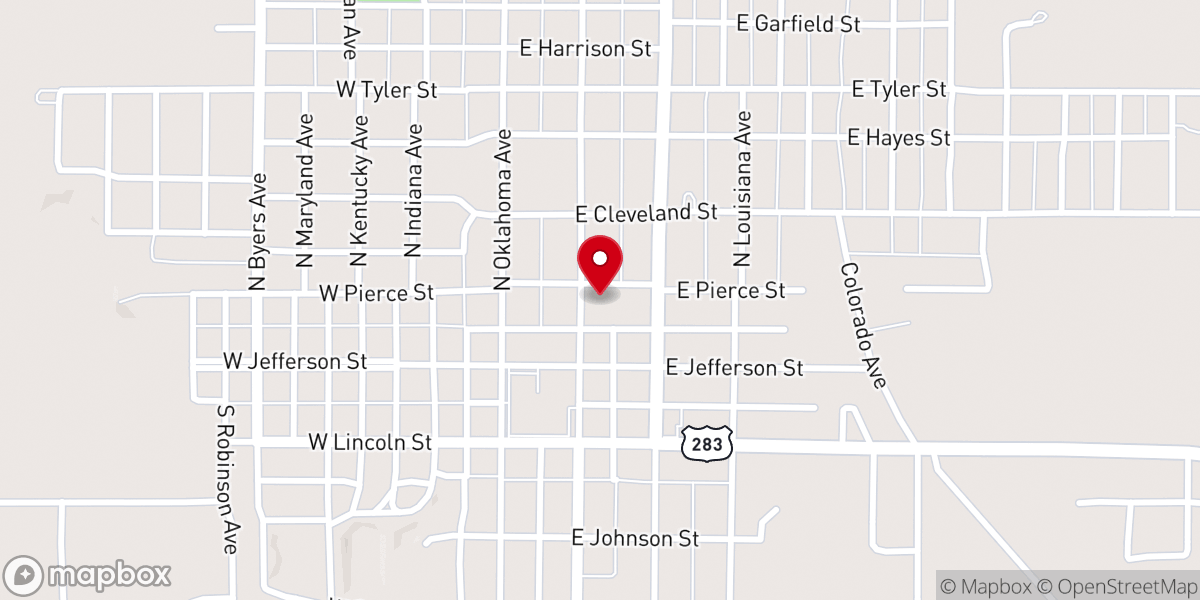 Map showing location of The Lighthouse Church