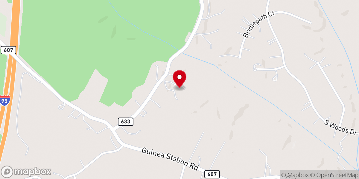 Map showing location of Fredericksbu Theological Seminary