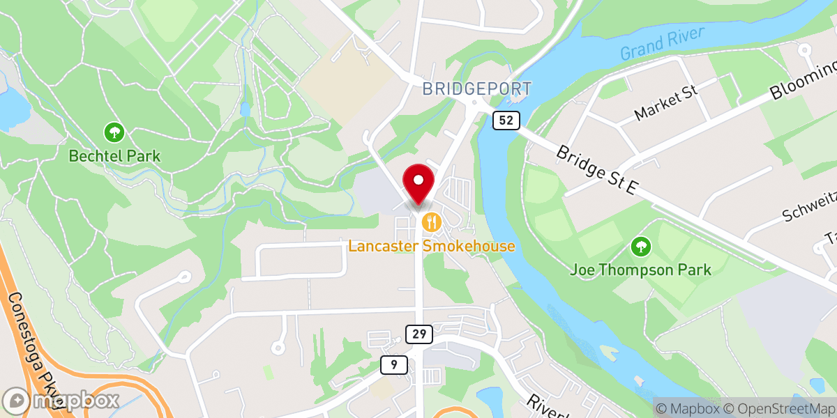 Map showing location of Grace Lao Mennonite Church