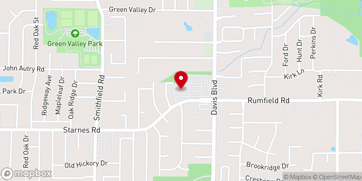 Map showing location of Gateway Church NRH Campus