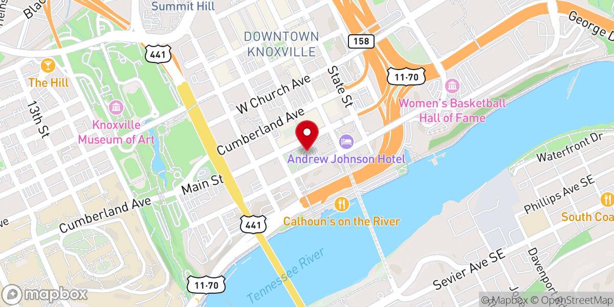 Map showing location of Enforcement Encouragers