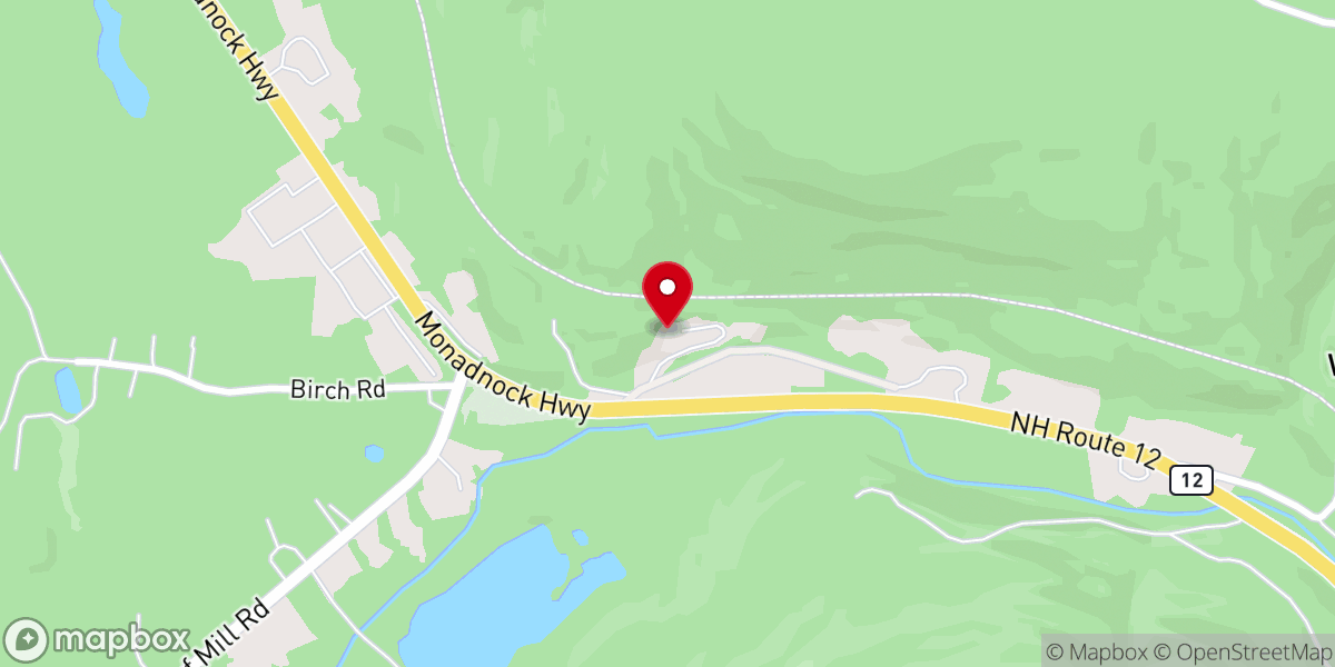 Map showing location of Seventh Day Adventist Church
