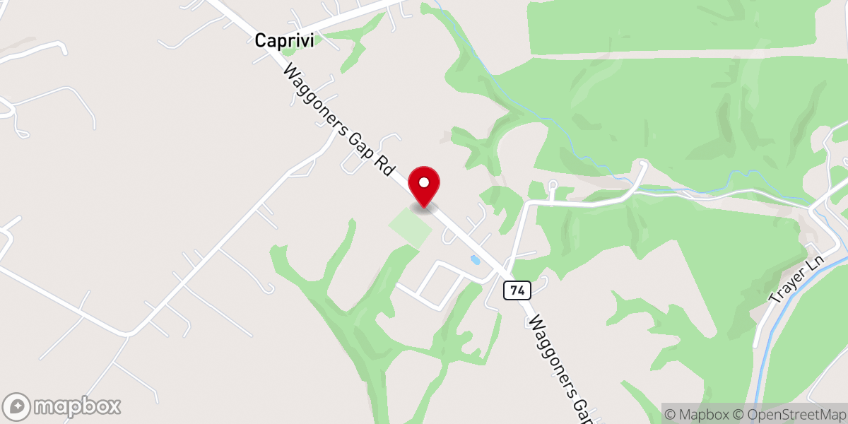 Map showing location of North Middleton First Church Of God