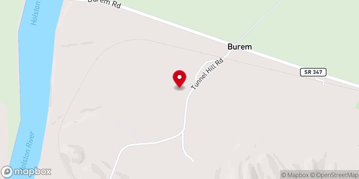 Map showing location of Edgewood United Methodist Church
