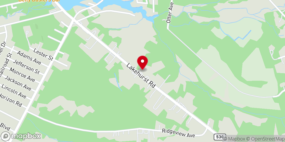 Map showing location of Healingwaters World Church