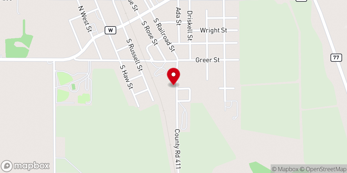 Map showing location of Victory Life Center UPC