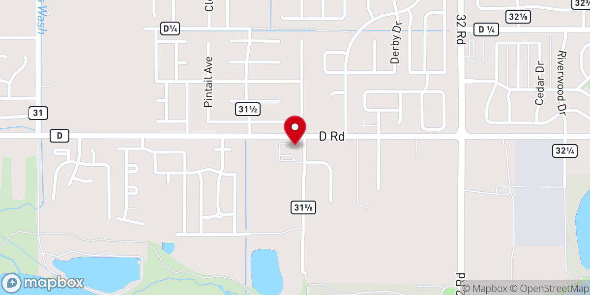 Map showing location of Emmanuel Baptist Church