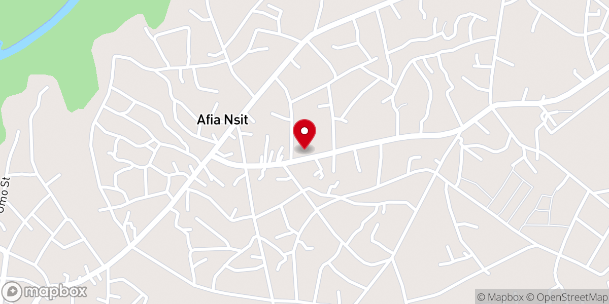 Map showing location of Christ Apostolic Church