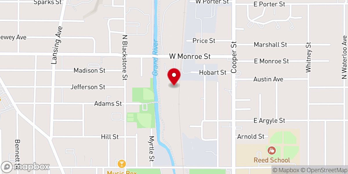 Map showing location of City of Zion Ministries