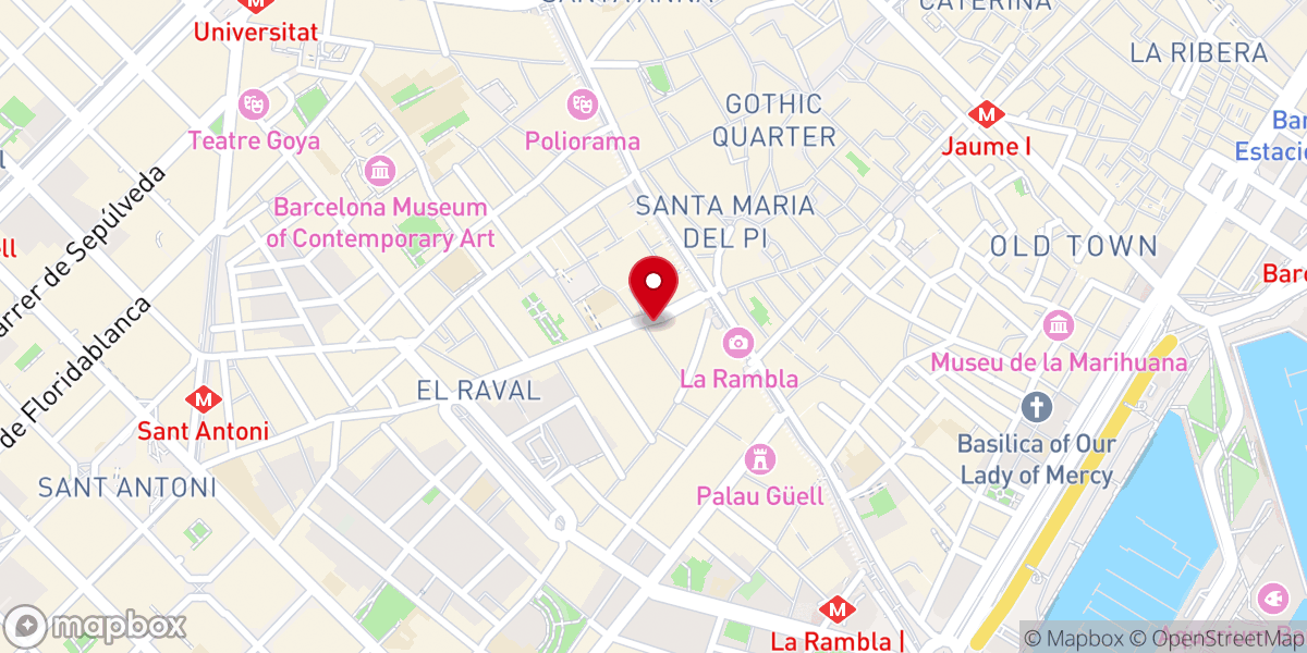 Map showing location of San agustine church