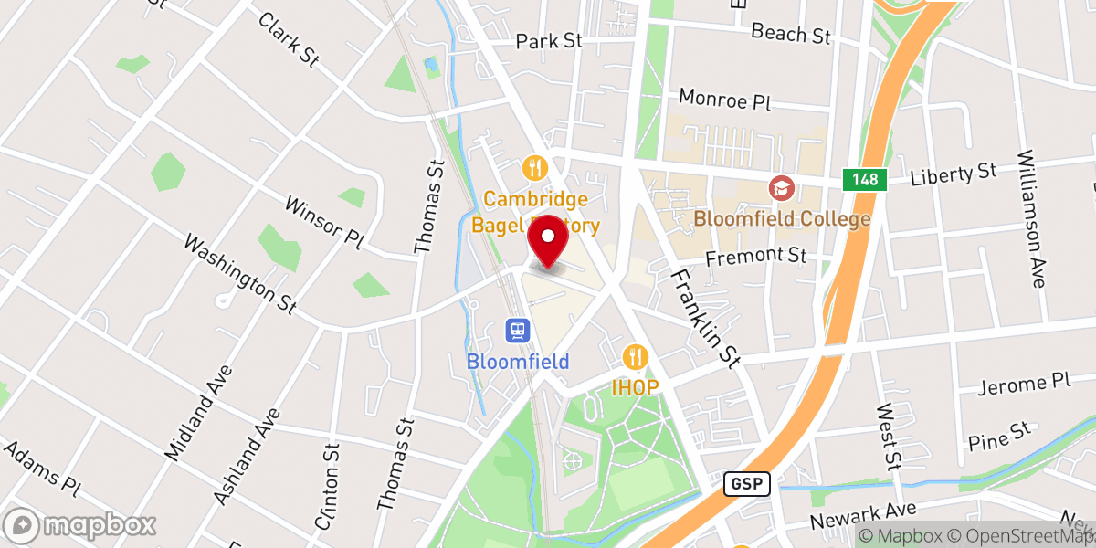 Map showing location of Simple Faith Church
