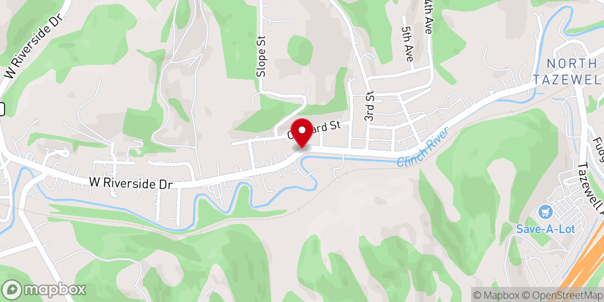 Map showing location of Salvation & Praise Church