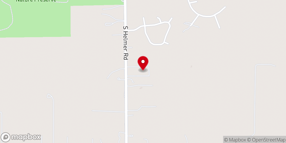 Map showing location of Faith Baptist Church
