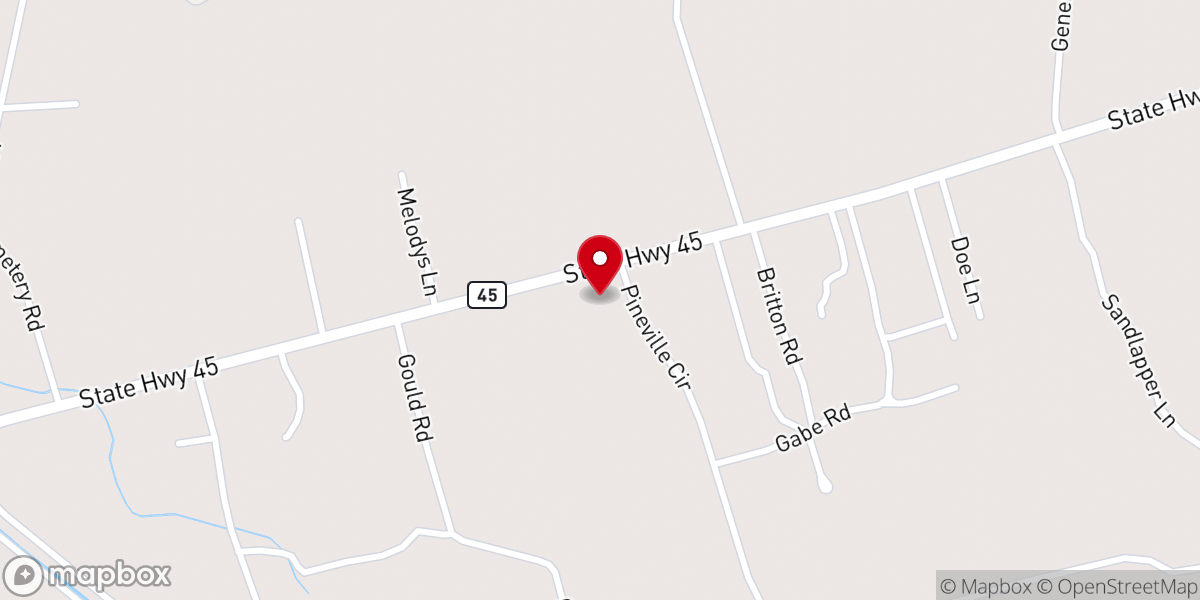 Map showing location of Messiah Church